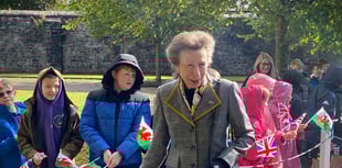 Princess Anne at Pembroke Dock