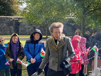 Princess Anne at Pembroke Dock