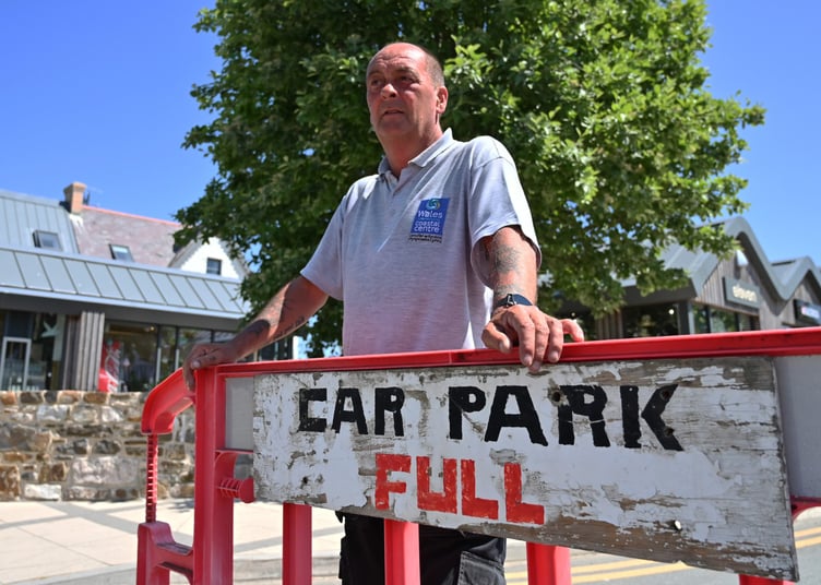 Saundersfoot car park