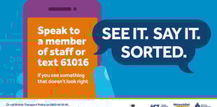 'See it. Say it. Sorted' refresh boosts rail safety