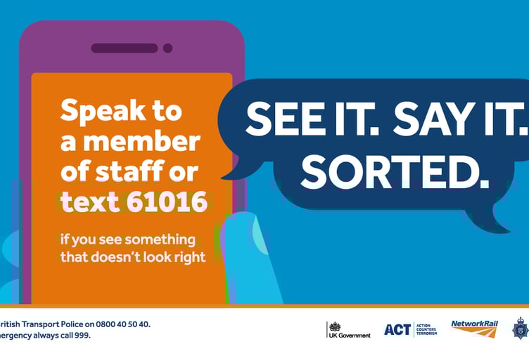 ‘See it. Say it. Sorted' rail security campaign given its first major refresh since it was launched almost a decade ago. 
