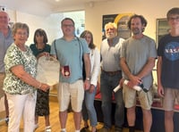 Historic Silver Medal loaned to Tenby Museum