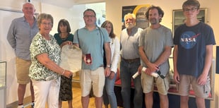 Historic Silver Medal loaned to Tenby Museum