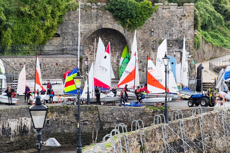 Junior training at the club