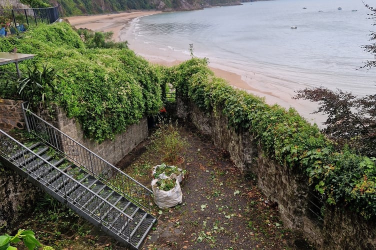 Work has been taking place this summer to transform Brother Thomas’ garden on Crackwell Street.