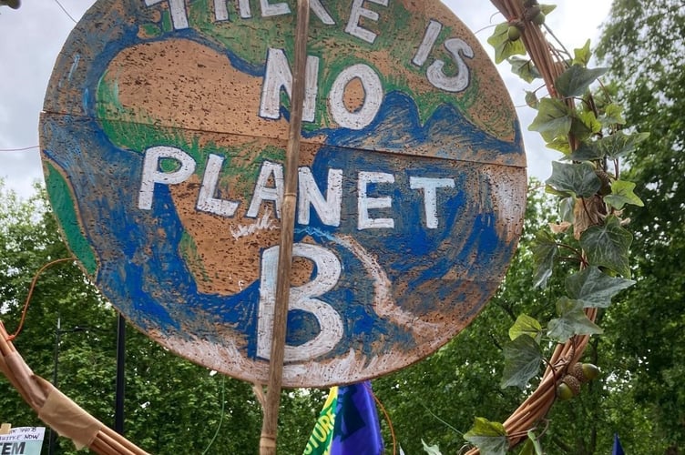 A petition calling on Pembrokeshire County Council to reaffirm its own commitment to becoming a net-zero council has been launched. Picture: West Wales Climate Coalition.