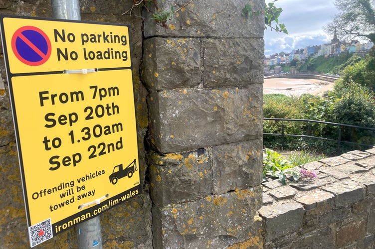 Ironman road closures