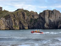 Tenby RNLI launch ends after swimmer mistaken at sea