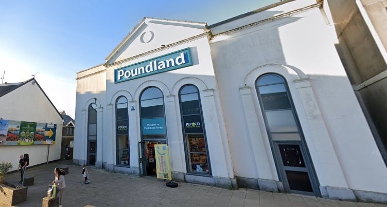 Poundland in Tenby is closing next month as part of a broader shutdown of branches across the UK.