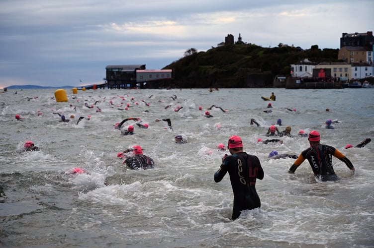 Ironman swim 2025