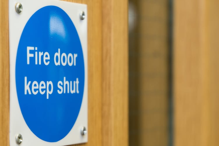 A simple closed fire door can mean the difference between a minor incident and a major tragedy.