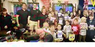 Young Tenby sailors receive certificates as weather postpones races