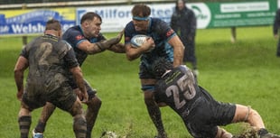 Narberth victorious in the mud