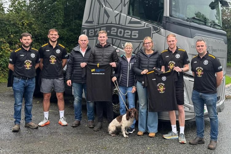 Crymych have thanked Mansel Davies for once again sponsoring their after-match polos. This year’s polos are extra special as they proudly mark the company’s 150th anniversary