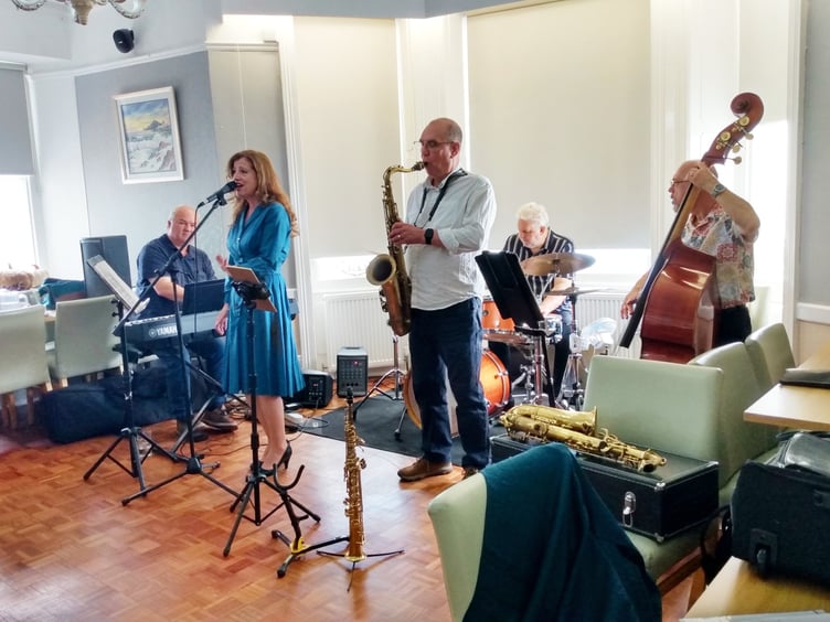 Tenby Jazz Lunch at Clarence House: Dick Hamer Quartet featuring Jenny Jones