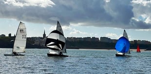 Exciting end-of-season dinghy races at Tenby Sailing Club