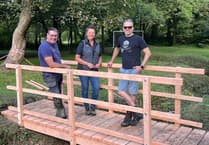Pembrokeshire village community unites in building new bridge at Redberth, Grand Opening October 5