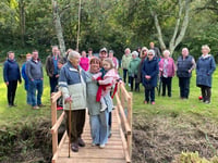 Redberth Bridge reopens after community effort