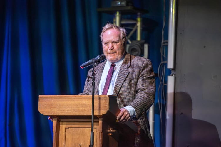 Ian Rees talked about the ways in which The Old Chapel, Tenby, helps homeless people.