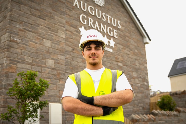 Carpentry Apprentice Marley O’Kell at Augustus Grange