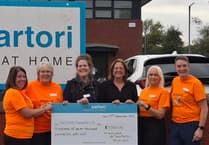 Friends soar 15,000ft for Paul Sartori, raising £7k