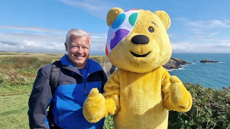 Weather Man Walking for CiN - Derek Brockway