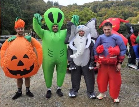Colby Park Run welcomes fundraising fancy dress runners