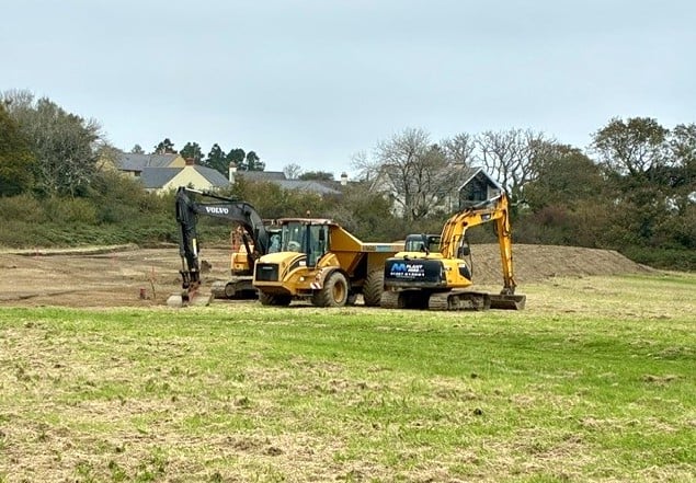 Preparatory archaeological works at Brynhir site underway