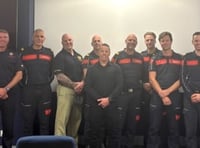 Fire service hosts international firefighting exchange