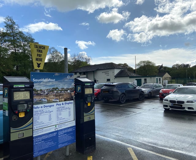 Saundersfoot councillor opposes National Park parking charge hike