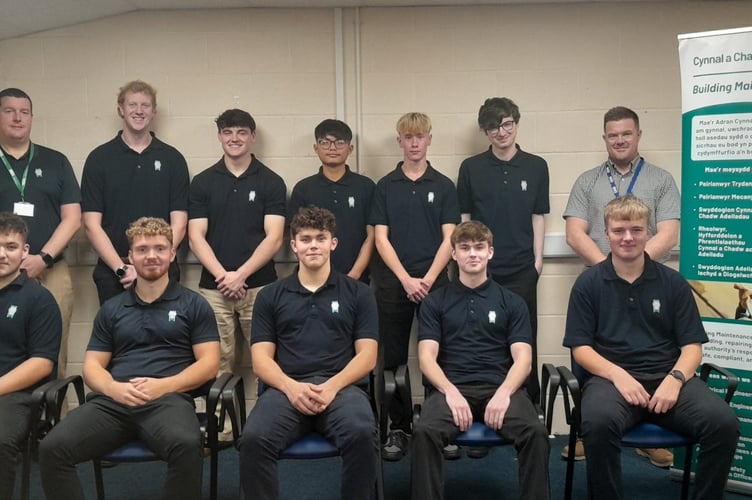 Ten new apprentices have joined Pembrokeshire County Council’s Building Maintenance team as part of an expanded programme. 