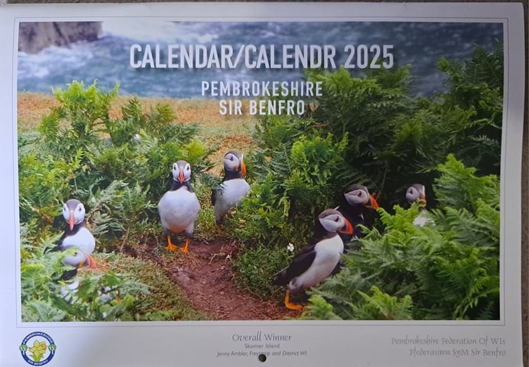 Pembrokeshire Federation of WI’s 2025 Calendar
