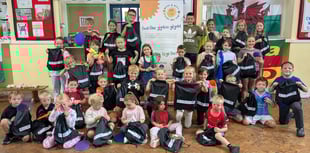 Wellbeing bags energise Pembrokeshire kids