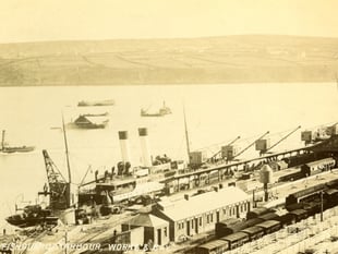 Fishguard Harbour railway heritage event