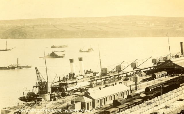 Fishguard Harbour railway heritage event