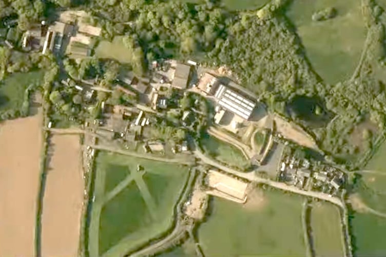 Retrospective permission for a change of use of a historic agricultural storage compound to a horse manege at East Nolton Farm, Nolton Haven has been approved. Picture: Pembrokeshire Coast National Park webcast.