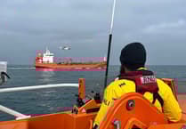 St Davids RNLI rushes to save casualty on tanker