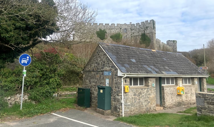 Manorbier's public toilets