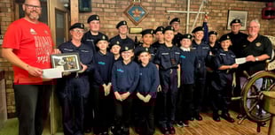 Tenby Mayor's marathon triumph for Sea Cadets