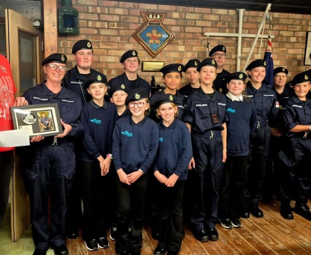 Tenby Mayor's marathon triumph for Sea Cadets