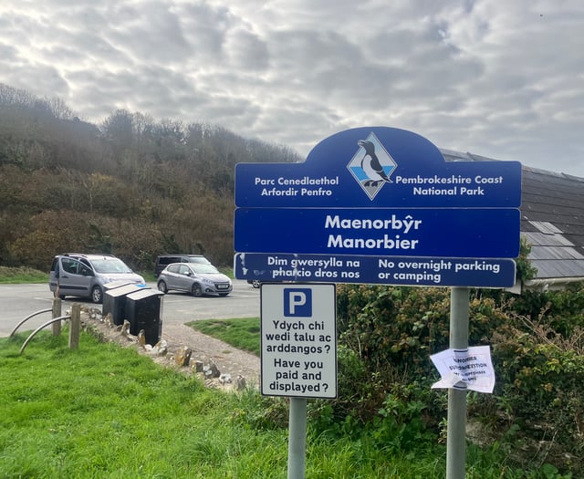 Pembrokeshire National Park to raise car parking fees