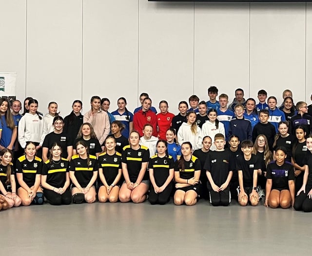 Pembrokeshire young ambassadors inspire with sport