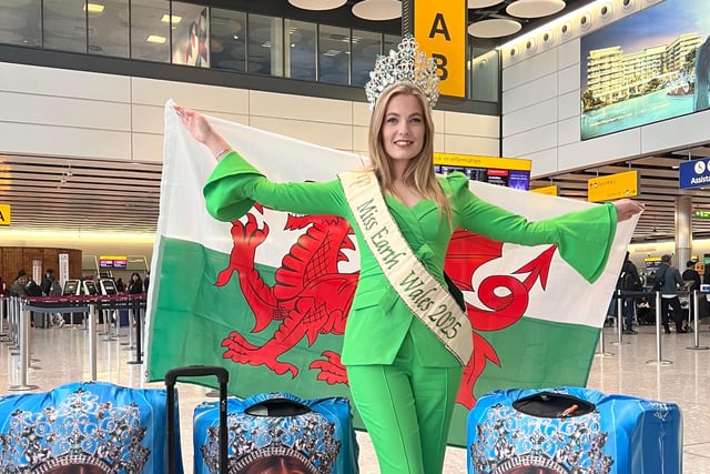 Pembrokeshire zookeeper Abigail Wood competes in 'Miss Earth'