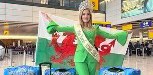 Pembrokeshire zookeeper Abigail Wood competes in 'Miss Earth'