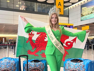 Pembrokeshire zookeeper Abigail Wood competes in 'Miss Earth'