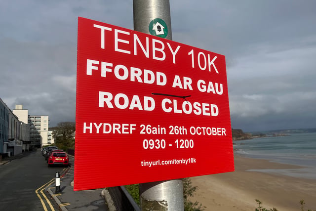 Cheer on the Tenby 10K charity run which returns this weekend