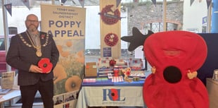 Tenby Mayor launches 2025 Poppy Appeal