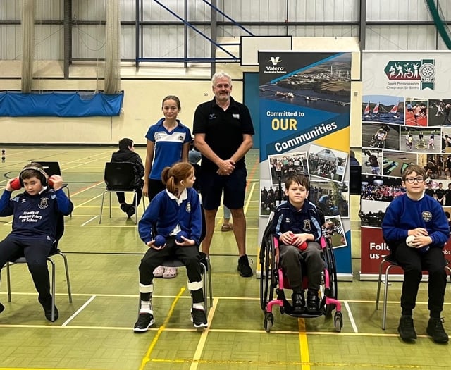 Boccia tournaments unite Pembrokeshire kids
