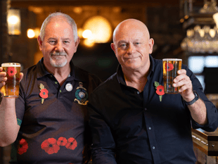 Ross Kemp backs Poppy Appeal glasses