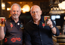 Ross Kemp pushes pubs' limited-edition Poppy Appeal glasses